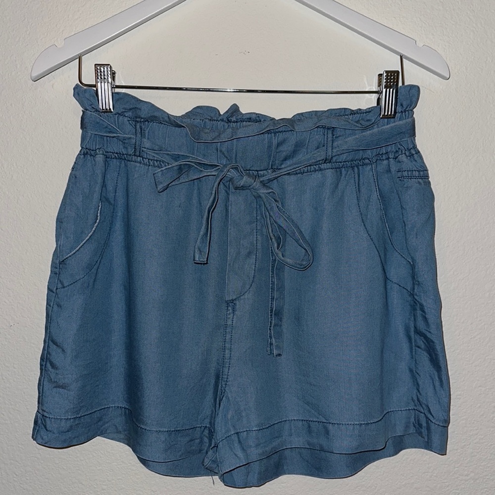 Blue shorts